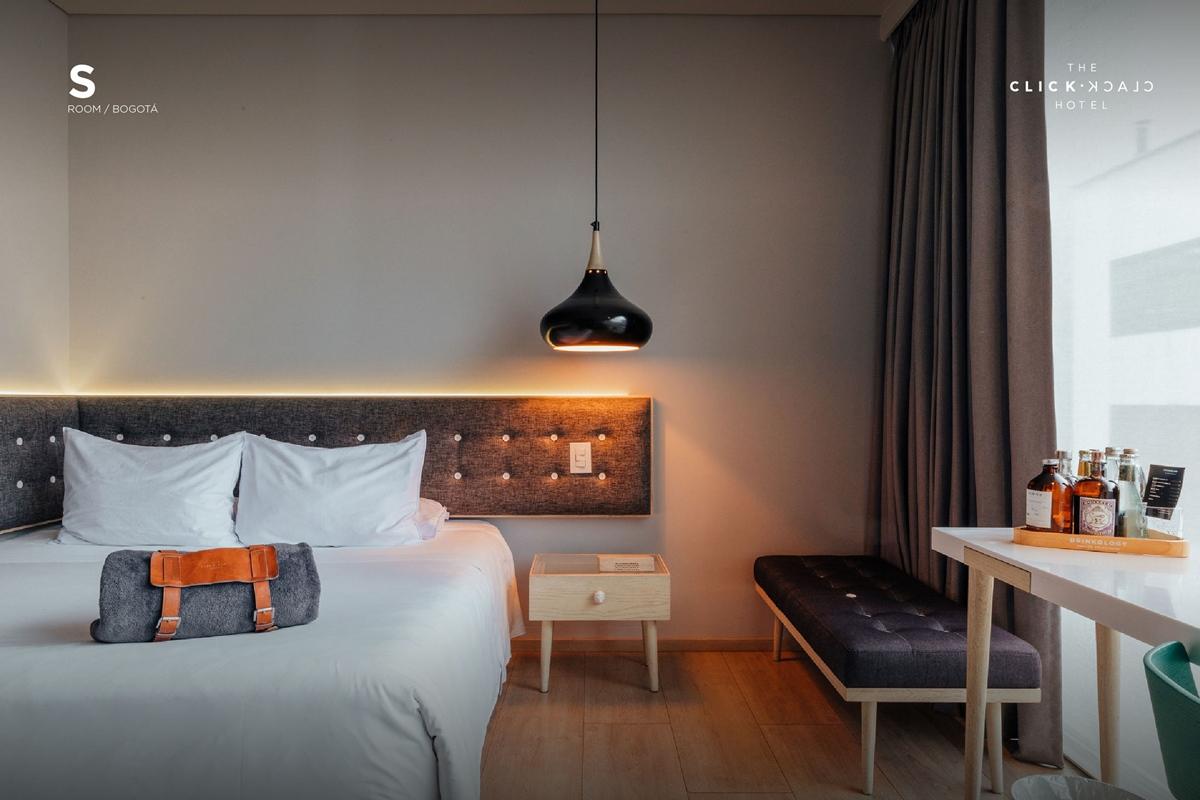 The Click Clack Hotel Bogota Luaran gambar Deluxe room